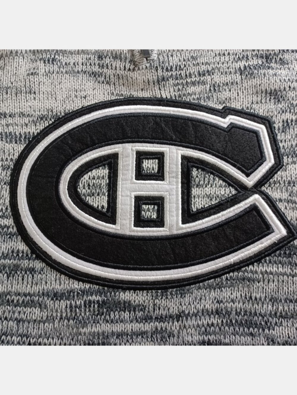 NHL by ILANCO Montreal Canadiens Quarter Zip Knit Sweater - Picture 7 of 16